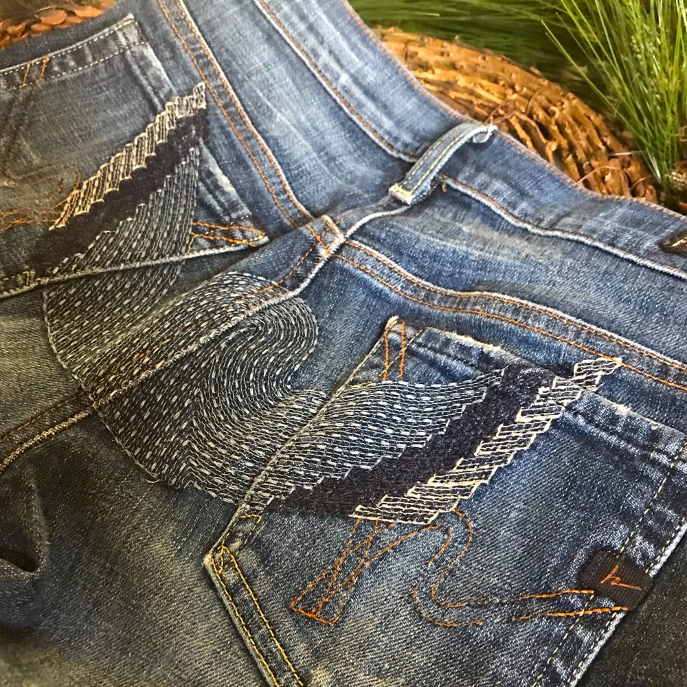 Citizens of Humanity Big Sur Flare #092 Jeans By Jerome Oahan Size 28 Waist